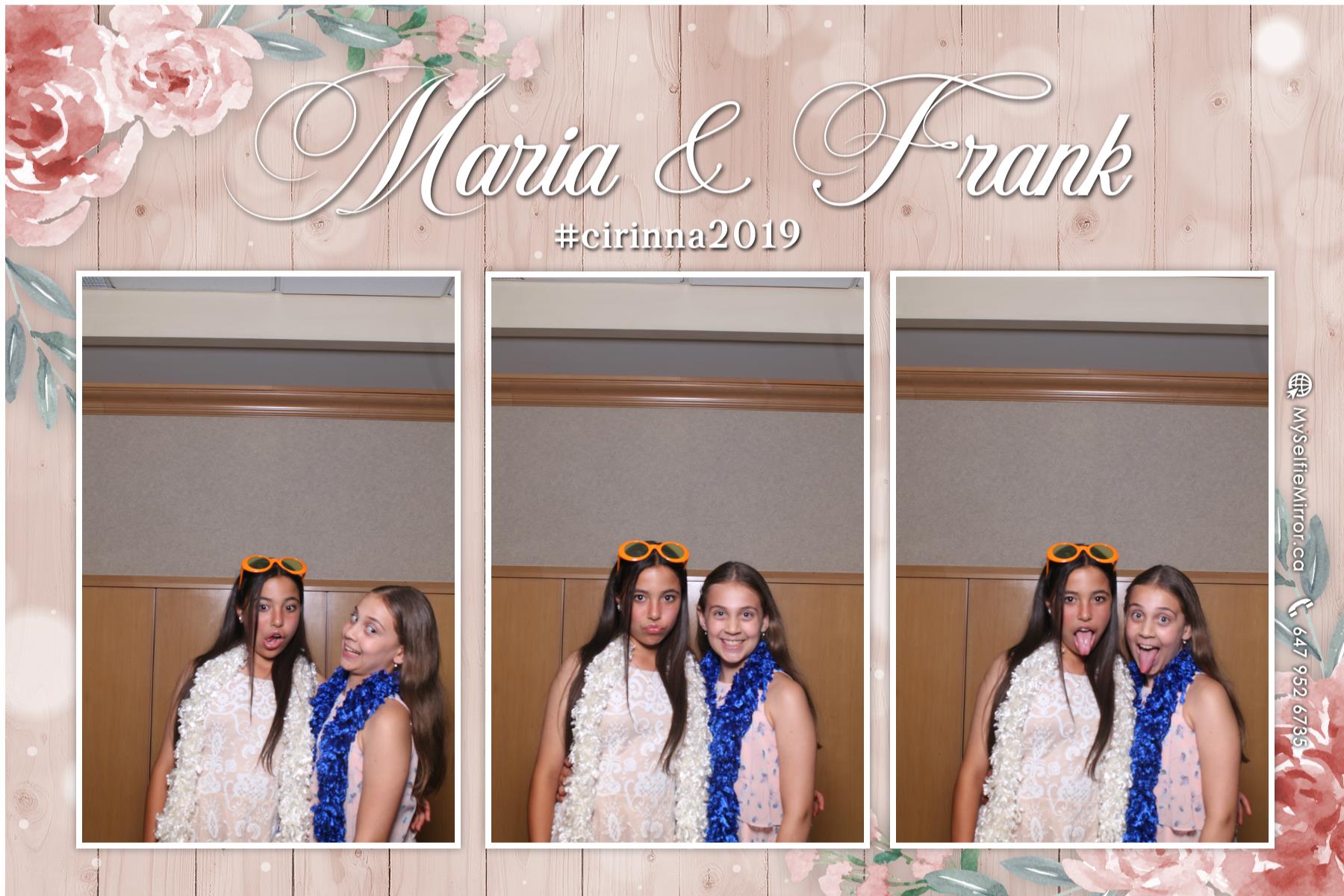 Wedding of Frank and Maria  | View more photos from the event at gallery.myselfiemirror.ca/u/romanmyselfiemirrorca/Wedding-of-Frank-and-Maria